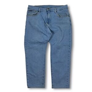 Brooks Brothers Slim Stretch‎ Jeans Light Wash Denim Cotton Blend 40x30